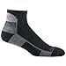 Darn Tough Vermont Men's 1/4 Merino Wool Cushion Hiking Socks, Black, Large