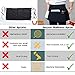 NEZZON Black Waitress Apron-5 pack with 3 Pockets: 7.9x6.5”–Commercial Grade 35% Cotton & 65% Polyester–Professionally Hemmed Edges to Last–Smart Look,Low Crease–Machine Wash,Iron,Quick Dry