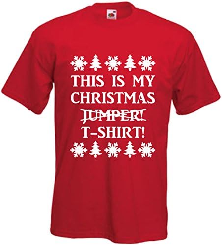 This is My Christmas Jumper T-Shirt Funny Xmas Tee T Shirt Gift Present Top Joke