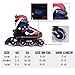 MammyGol Adjustable Inline Skates for Kids with Light up Wheels,Fun Flashing Beginner Roller Skates for Boys and Girls Size 1-4