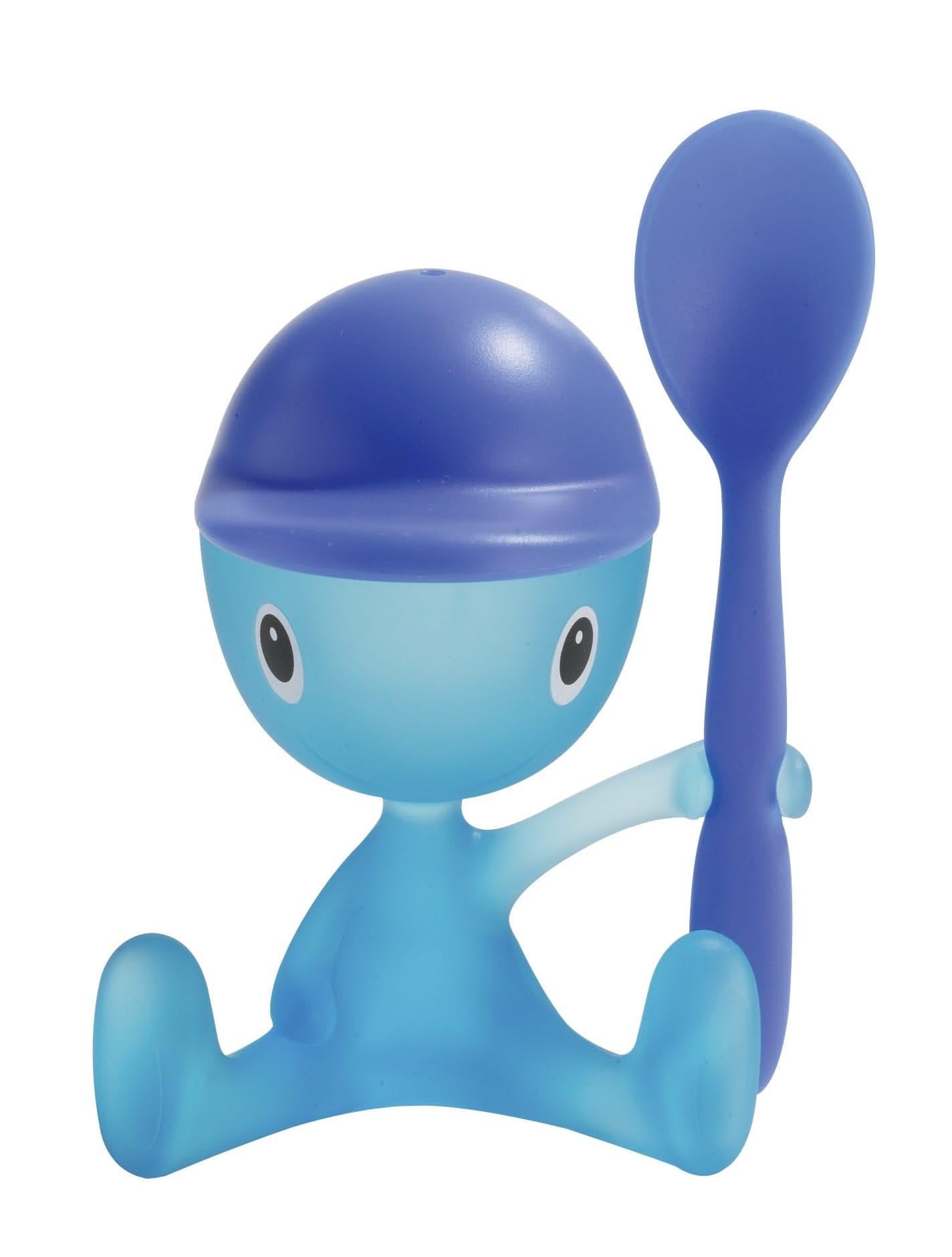 A di Alessi Cico Eggcup, Blue (ASG23 AZ),B 3cm, H 6cm