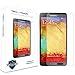 Galaxy Note 3 Glass Screen Protector, Tech Armor Premium Ballistic Glass Samsung Galaxy Note 3 Screen Protectors [1]