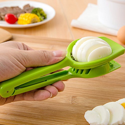 Nowry (TM0 Kitchen Stainless Steel Cooking Tool Egg Mushroom Fruit Slicer With Long Handle