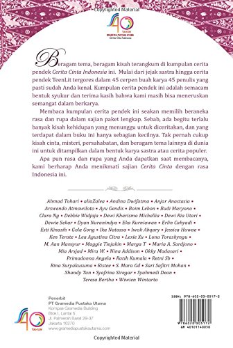Cerita Cinta Indonesia Indonesian Edition Penulis Gpu 45 9786020305172 Amazon Com Books