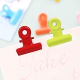 Coideal Colored Bulldog Paper Clips 30 Pack Small 0.87 inch Metal Mini Binder view 8