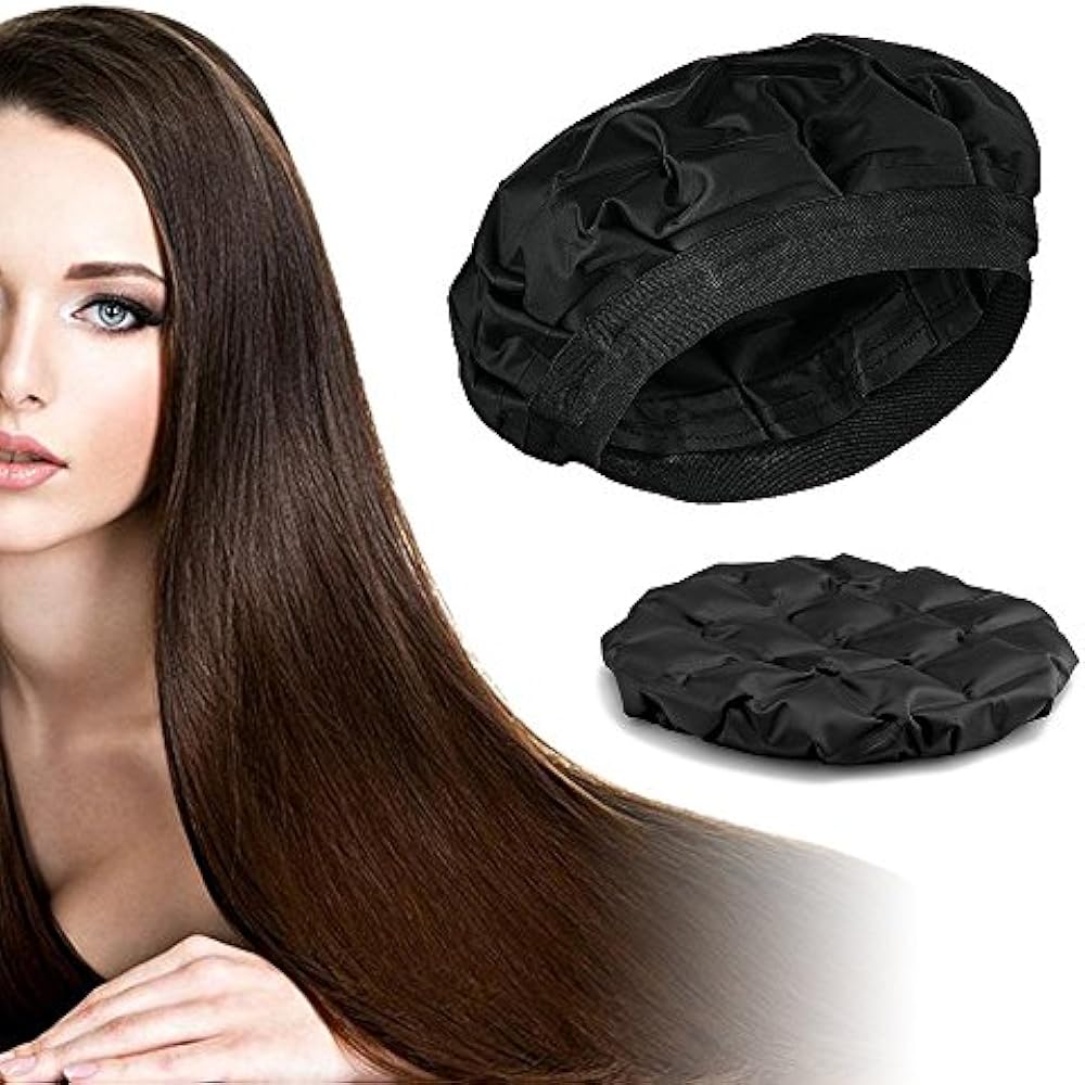 Cordless Deep Conditioning Hair Treatment Cap Heated Steamer Gel