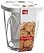Vacu Vin Coffee, Tea and Food Vacuum Storage Container - Medium, 1.30 Liter, White