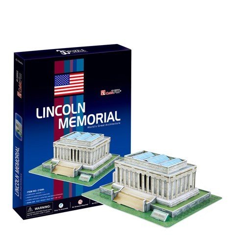 CubicFun C104H Lincoln Memorial Puzzle