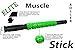 The Muscle Roller Stick, Massage Roller for Legs | Massage Stick Roller for Muscles - Great Gifts for Runners Men/Women, Athletes, Exercise - Shin Splints, Trigger Point - Green Elite Hard,17