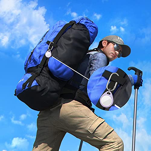 Case for Apple Airtag, for Airtag Keychains, Airtag Holders, Air Tag Holder Accessories Not Easy to Fall Off.（Purple）