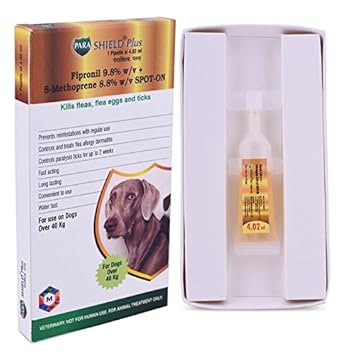 Medfly Healthcare Parashield Plus Spot on Solution for Ticks and Fleas Dog Over 40 kg