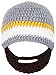 Simplicity Toddler's Winter Warm Knit Bearded Face Mask Beanie, Gery Grey