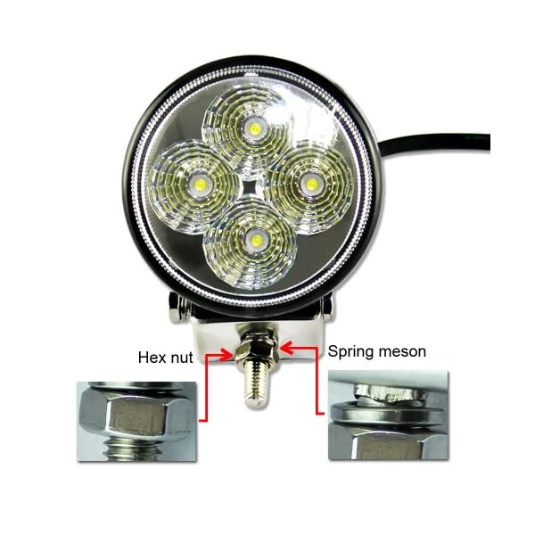 ZITRADES-LS-709-2-X-12W-DC-9V-32V-Round-6000K-LED-Work-Lamp-Off-Road-Spotlight-30-degree-Jeep-CabinBoatSUVTruckCarATVs-Fishing-Deck-Driving-Light-880Lumen-IP67-Waterproof