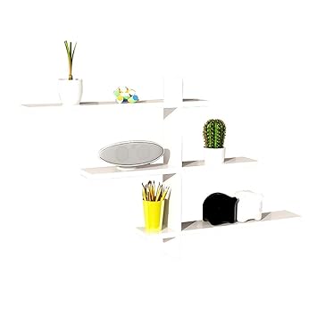 Regal Wandhalterung Weiß