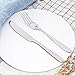 20-Piece Flatware Cutlery Set Stainless Steel Silverware Include Practical Knife Fork Spoon, Mirror Polished, Dishwasher Safe, Utensils Service for 4 Briout