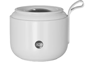 JeaTone Ultrasonic Retainer Cleaner, 48000Hz Dental Cleaning Pod 200 ml Ultrasonic Cleaner with USB Rechargeable Cordless Den