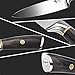 Chef Knife, 8 Inch Kitchen Knife, Quality Professional German High Carbon Stainless Steel Ultra Razor Sharp Cooking Blade with Ergonomic Well-balanced Wood Handle, All Purposes with Gift Box Coolwoo