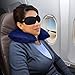 Premium Restful Sleep System – Sleep Mask, Guided Meditation CD, Neck Pillow, Earplugs, Gift Box,