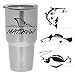 Personalized Vinyl Decal for Yeti or other Insulated Mugs - Redfish, Trout, Flounder and Others