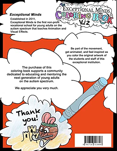 Exceptional Minds Coloring Book Vol. 2 1