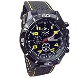 SMTSMT Quartz Watch Men Military Watches Sport Wrist Watch-Yellow