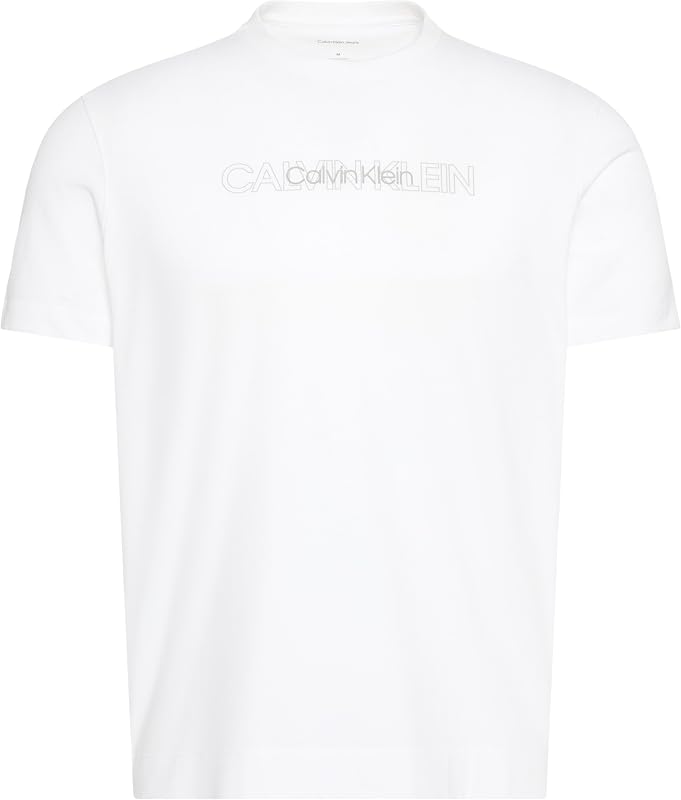 Maglietta Grafica da Uomo SS 30 EU Repeat Stnd Logo Graphi Lv04lh802g (Confezione da 1), Bianco (Bianco Brillante), M — foto 5 di 5