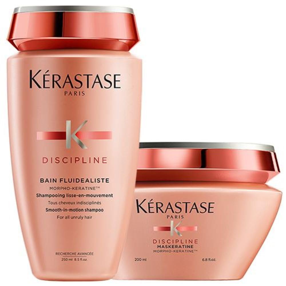Kérastase Discipline Bain Fluidealiste (250ml) And Maskeratine (200ml)