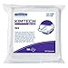 Kimtech Pure W4 Dry Wipers (33390), with Anti-Stat Resealable Double-Bag Pouch, 9” x 9”, White, 500 Wipes / Case, 5 Packs of 100 Wipes