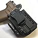 Werkz M6 IWB/AIWB Holster Compatible with Glock 19/19x/23/32/45 Gen 3/4/5 with Olight PL-Mini Valkyrie 2, R