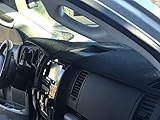 Angry Elephant Black Carpet Dashboard Cover- Fits Toyota Tundra 2007-2013 All Models. Custom Fit Dash Cover, Easy Installation.