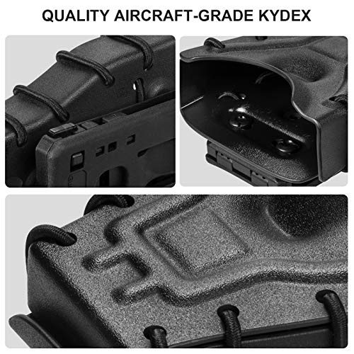 Kydex Handcuff Pouch for Duty Belt, Handcuff Case Fit Asp Handcuff