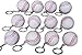 Novel Merk 12 Pack Baseball Keychains for Kids Party Favors & School Carnival Prizes