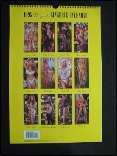 Amazon Cal 98 Playboy Playmate Lingerie Calendar 輸入版カレンダー