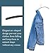 JS HANGER Space-Saving Metal Coat Hanger, Black Super Grippy Coating, 10-Pack