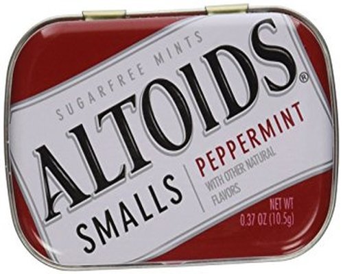 Altoids Smalls Peppermint Sugarfree Mints, 50 Count