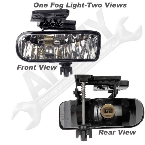 APDTY 034956 Fog Light, Replaces 15187248