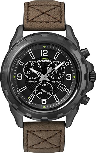 Timex Expedition rugged Chronograph Watch - Brown/Black
