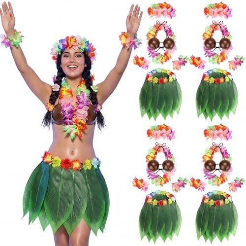 PLACENIST & SKYHOOK セット 03 hula Amazon.com: KEFAN Leaf Hula Skirt and Hawaiian Leis Set Grass