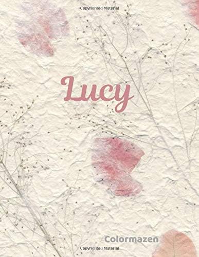 Lucy: Pink Petal Personalised Notebook (Large) (Pink Petal Personalised Notebooks) Paperback – 22 Mar 2019