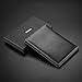 ProCase Genuine Leather Passport Cover Holder Travel Passport Case for Men and Women -Black