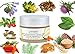 ARNALIA 100% Natural & Organic Wild Herbs, Eye & Face Cosmetic Skin Care Cream, Emollient, Anti Wrinkle, Anti Aging, Age Spot, Firming, Hydrating Balm, Collagen, Vitamin A,C,E,F Moisturizer, SPF 1.1oz