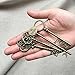 N'joy Vintage Skeleton Keys, Mixed Steampunk Keys, Extra Large (26PCS L26B-Antique Bronze)