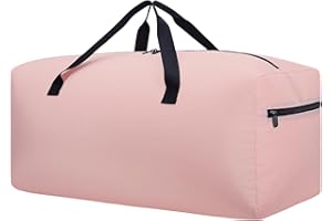 iFARADAY Foldable Duffel Bag 30 inch 75L Large Lightweight Luggage for Travel-Pink