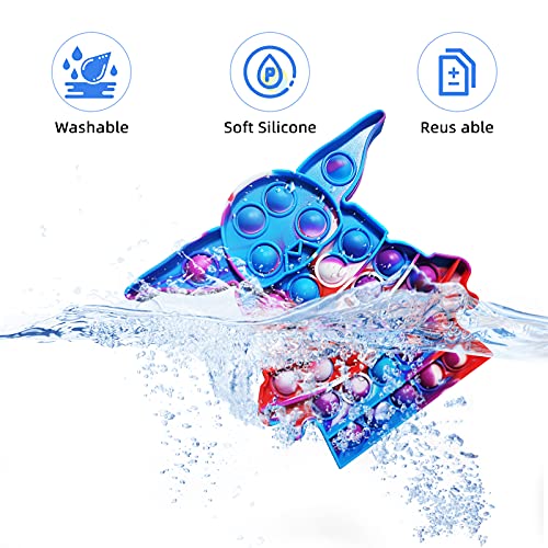 15Pcs Sensory Fidget Toys Set，Fidget Pack Cheap Relieves Stress and Anti-Anxiety Push pop for Kids Adults Perfect for Birthday Party Favors, School Classroom Rewards