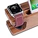 Apple Watch Band 38mm, Fullmosa Mosa Calf Leather Strap Replacement Band with Stainless Metal Clasp for iWatch Series 1 Series 2, Red,38mm