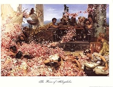 Amazon Sir Lawrence Alma Tadema ヘリオガバルスの薔薇 ファインアート プリント 81 28 X 60 96 Cm アートフレーム ポスター オンライン通販