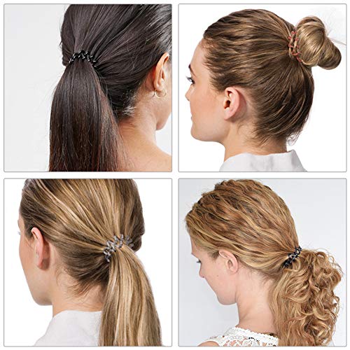 Traceless Hai Ties Spiral Hair Ties No Crease Coil Hair Ties