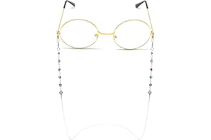 Dohia Eyeglass Chains for Women Beaded Eyeglasses String Holder Glasses Strap Sunglasses Strap Holder D2-JSYJL