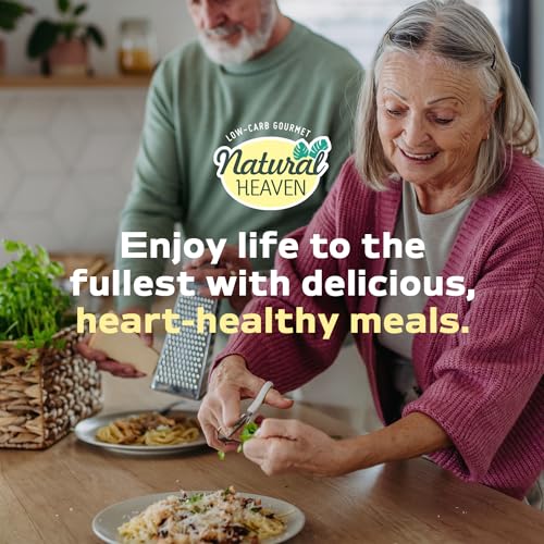 Natural Heaven Hearts of Palm Pasta, Angel Hair Noodles Low Carb