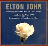 Disco de Elton John: «Something About Way You Look Tonight / Candle 1997» (Anverso)